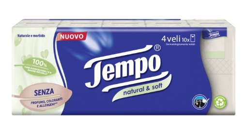 FAZZOLETTE TEMPO x10  4veli 